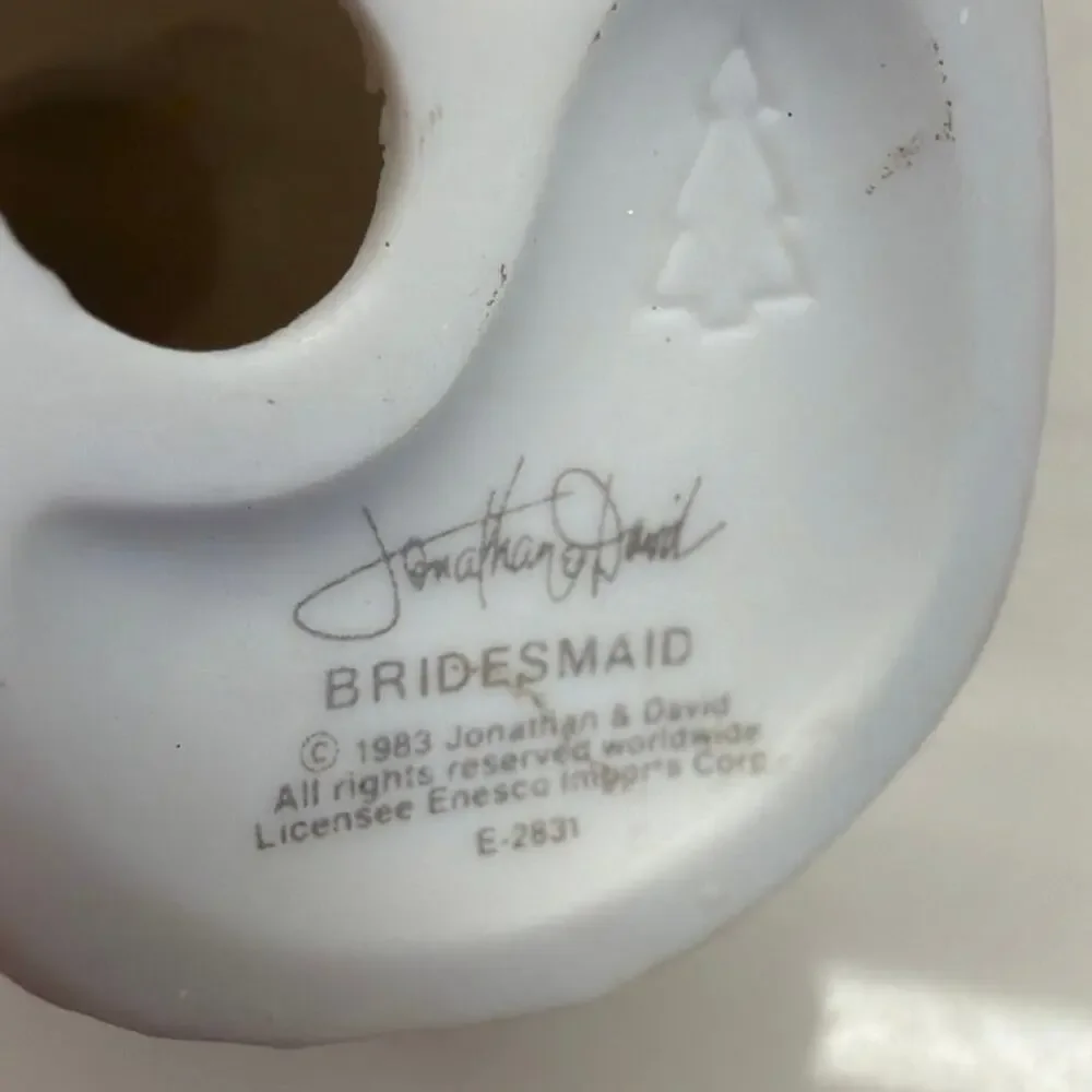 Vintage 1993 Precious Moments Bridesmaid Figurine